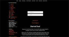 Desktop Screenshot of dev.eternalduel.com